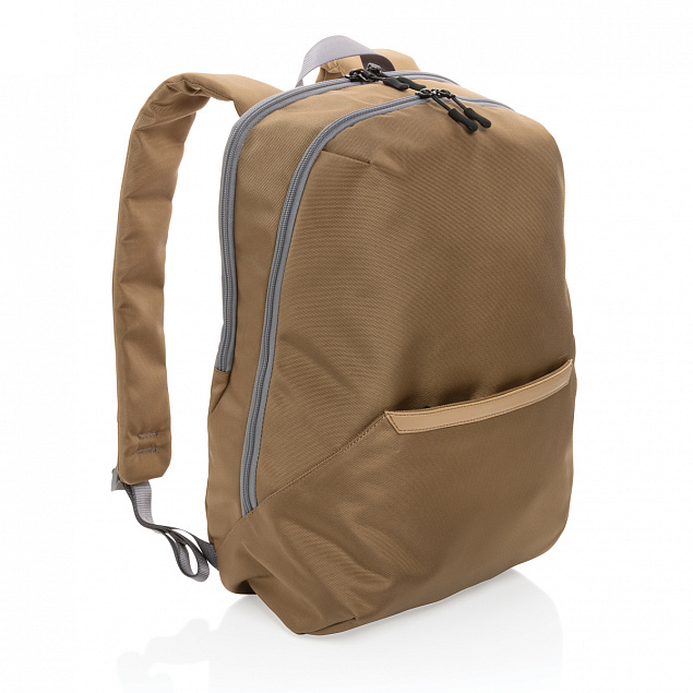 Рюкзак для ноутбука Impact из rPET AWARE™ 1200D, 15.6'' с логотипом в Нефтекамске заказать по выгодной цене в кибермаркете AvroraStore