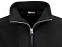 Куртка флисовая Nashville мужская, черный с логотипом в Нефтекамске заказать по выгодной цене в кибермаркете AvroraStore