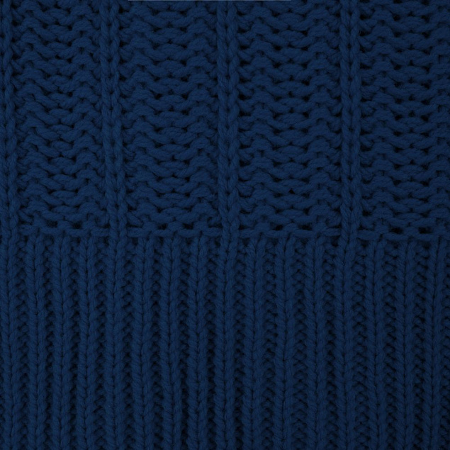 Плед Termoment, темно-синий с логотипом в Нефтекамске заказать по выгодной цене в кибермаркете AvroraStore