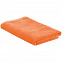 Пляжное полотенце в сумке SoaKing, оранжевое с логотипом в Нефтекамске заказать по выгодной цене в кибермаркете AvroraStore