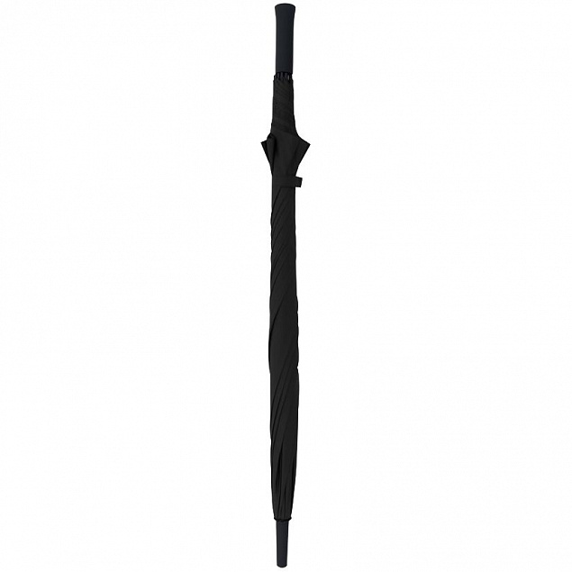 Зонт-трость Zero XXL, черный с логотипом в Нефтекамске заказать по выгодной цене в кибермаркете AvroraStore