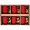 Набор кружек Good Morning c покрытием софт-тач, ярко-красный с логотипом в Нефтекамске заказать по выгодной цене в кибермаркете AvroraStore