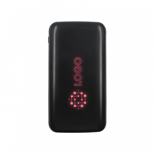 Внешний аккумулятор с подсветкой Bplanner Power 4 ST, 8000 mAh (Красный) с логотипом в Нефтекамске заказать по выгодной цене в кибермаркете AvroraStore