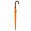 Зонт-трость Standard, оранжевый с логотипом в Нефтекамске заказать по выгодной цене в кибермаркете AvroraStore