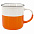 Кружка Wooster, бело-оранжевая с логотипом в Нефтекамске заказать по выгодной цене в кибермаркете AvroraStore