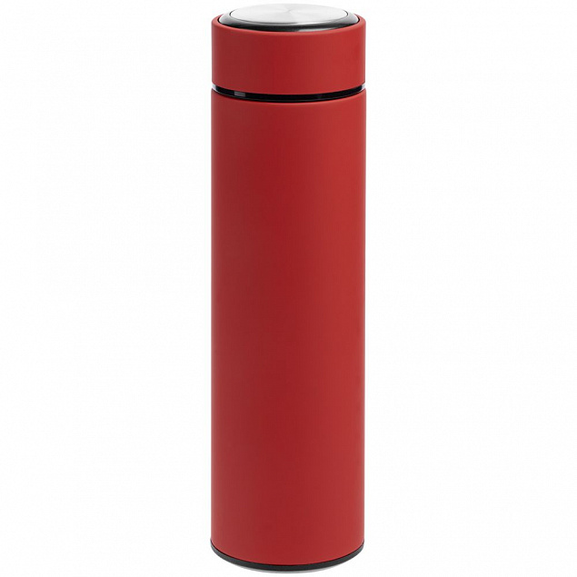 Термос с ситечком Percola, красный с логотипом в Нефтекамске заказать по выгодной цене в кибермаркете AvroraStore