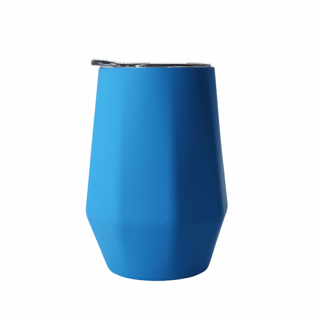 Кофер софт-тач EDGE CO12s (голубой) с логотипом в Нефтекамске заказать по выгодной цене в кибермаркете AvroraStore