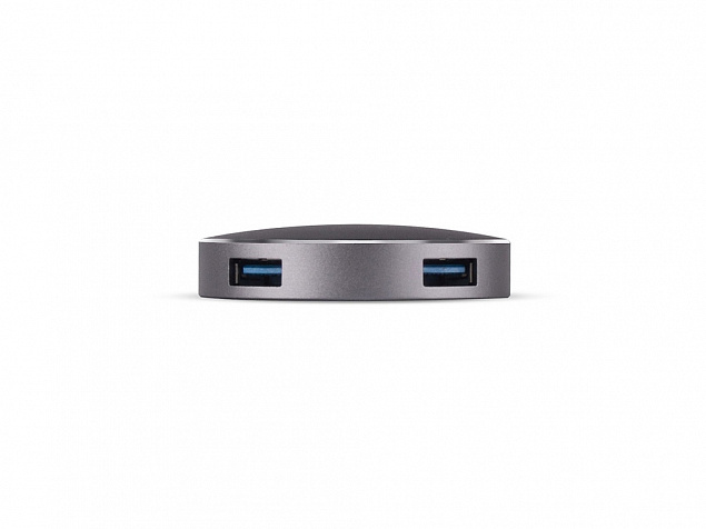 Хаб USB Type-C Hub Metal с логотипом в Нефтекамске заказать по выгодной цене в кибермаркете AvroraStore