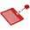 Чехол для карточки с ретрактором Devon, красный с логотипом в Нефтекамске заказать по выгодной цене в кибермаркете AvroraStore