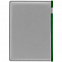 Ежедневник Spain Shall, недатированный, серый с зеленым с логотипом в Нефтекамске заказать по выгодной цене в кибермаркете AvroraStore