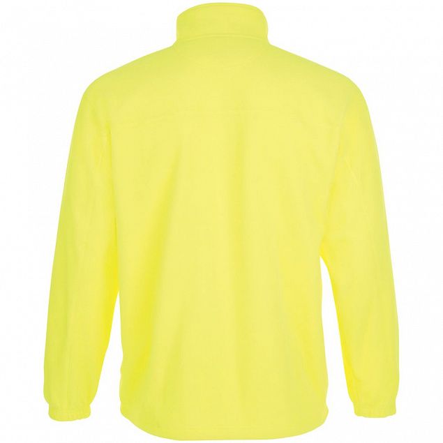 Куртка мужская North, желтый неон с логотипом в Нефтекамске заказать по выгодной цене в кибермаркете AvroraStore