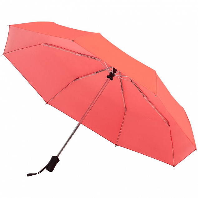 Зонт складной Show Up со светоотражающим куполом, красный с логотипом в Нефтекамске заказать по выгодной цене в кибермаркете AvroraStore