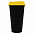 Стакан с крышкой Color Cap Black, черный с логотипом в Нефтекамске заказать по выгодной цене в кибермаркете AvroraStore