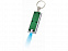 Брелок-фонарик Castor, зеленый с логотипом в Нефтекамске заказать по выгодной цене в кибермаркете AvroraStore