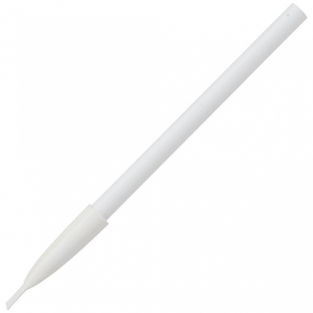 Ручка шариковая Carton Plus, белая с логотипом в Нефтекамске заказать по выгодной цене в кибермаркете AvroraStore