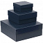 Коробка Emmet, средняя, синяя с логотипом в Нефтекамске заказать по выгодной цене в кибермаркете AvroraStore