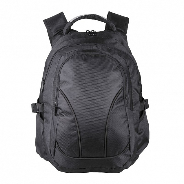 Рюкзак для ноутбука Pensacola, черный с логотипом в Нефтекамске заказать по выгодной цене в кибермаркете AvroraStore