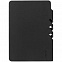 Ежедневник Flexpen Mini, недатированный, черный с логотипом в Нефтекамске заказать по выгодной цене в кибермаркете AvroraStore