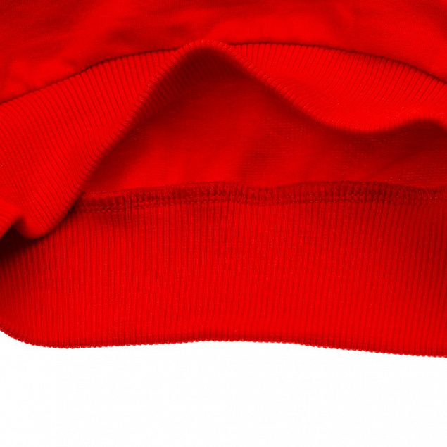 Свитшот детский Toima kids, красный с логотипом в Нефтекамске заказать по выгодной цене в кибермаркете AvroraStore