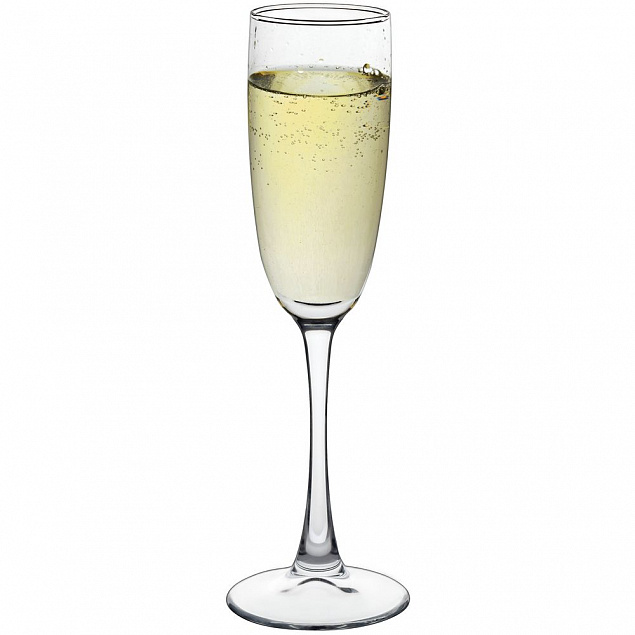 Бокал для шампанского «Энотека» с логотипом в Нефтекамске заказать по выгодной цене в кибермаркете AvroraStore