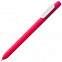 Ручка шариковая Slider, розовая с белым с логотипом в Нефтекамске заказать по выгодной цене в кибермаркете AvroraStore