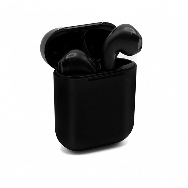 Наушники беспроводные Bluetooth SypmlyPods - Черный AA с логотипом в Нефтекамске заказать по выгодной цене в кибермаркете AvroraStore