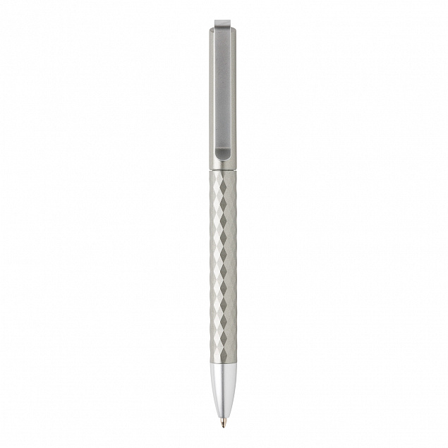 Ручка X3.1, серый с логотипом в Нефтекамске заказать по выгодной цене в кибермаркете AvroraStore