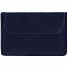 Надувная подушка под шею в чехле Sleep, темно-синяя с логотипом в Нефтекамске заказать по выгодной цене в кибермаркете AvroraStore