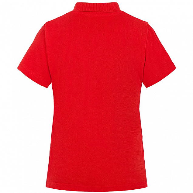 Рубашка поло детская Virma Kids, красная с логотипом в Нефтекамске заказать по выгодной цене в кибермаркете AvroraStore