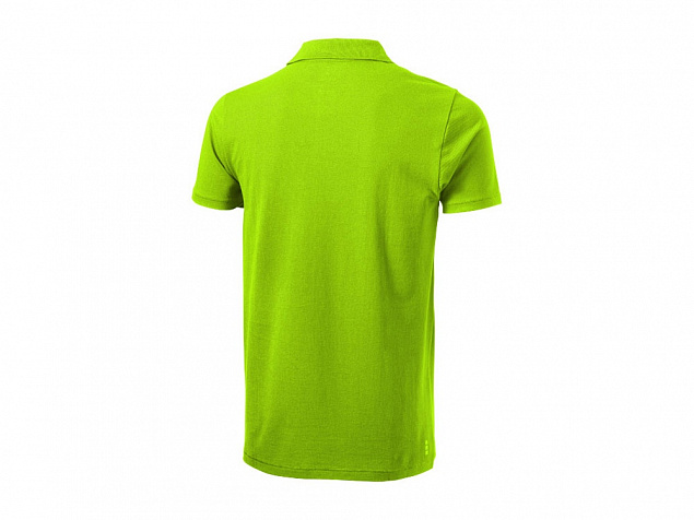 Рубашка поло Seller мужская, зеленое яблоко с логотипом в Нефтекамске заказать по выгодной цене в кибермаркете AvroraStore