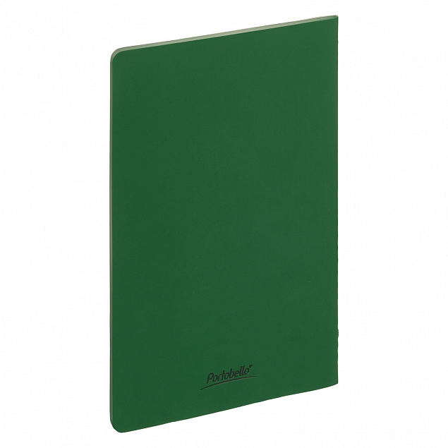 Блокнот Portobello Notebook Trend, Alpha slim, зеленый с логотипом в Нефтекамске заказать по выгодной цене в кибермаркете AvroraStore