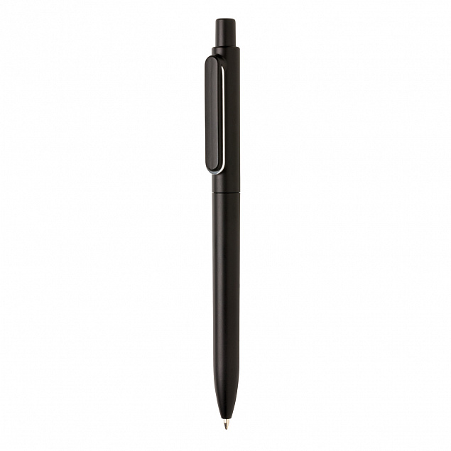 Ручка X6, черный с логотипом в Нефтекамске заказать по выгодной цене в кибермаркете AvroraStore