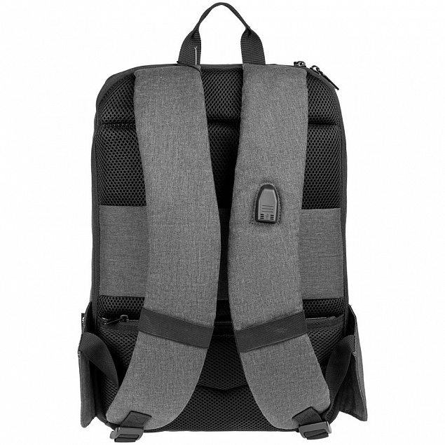 Рюкзак Phantom Lite, серый с логотипом в Нефтекамске заказать по выгодной цене в кибермаркете AvroraStore