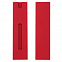 Чехол для ручки &quot;Каплан&quot;, красный с логотипом в Нефтекамске заказать по выгодной цене в кибермаркете AvroraStore