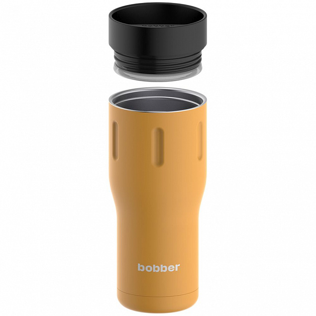 Термостакан Tumbler 470, вакуумный, оранжевый с логотипом в Нефтекамске заказать по выгодной цене в кибермаркете AvroraStore