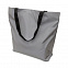 Светоотражающая сумка для покупок Mangalia, серебристая с логотипом в Нефтекамске заказать по выгодной цене в кибермаркете AvroraStore