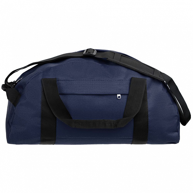 Спортивная сумка Portager, темно-синяя с логотипом в Нефтекамске заказать по выгодной цене в кибермаркете AvroraStore