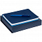 Набор Spring Shall, синий с голубым с логотипом в Нефтекамске заказать по выгодной цене в кибермаркете AvroraStore