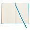 Блокнот Asturias 130x210/80p, квадратная линовка, голубой с логотипом в Нефтекамске заказать по выгодной цене в кибермаркете AvroraStore