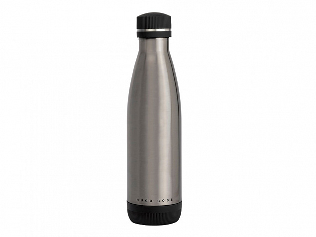 Термобутылка с вакуумной изоляцией «Gear Matrix» с логотипом в Нефтекамске заказать по выгодной цене в кибермаркете AvroraStore