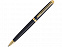 Ручка шариковая Waterman Hemisphere Matt Black GT M, черный матовый/золотистый с логотипом в Нефтекамске заказать по выгодной цене в кибермаркете AvroraStore