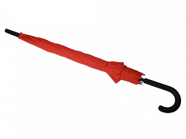 Зонт-трость полуавтомат Wetty с проявляющимся рисунком, красный с логотипом в Нефтекамске заказать по выгодной цене в кибермаркете AvroraStore