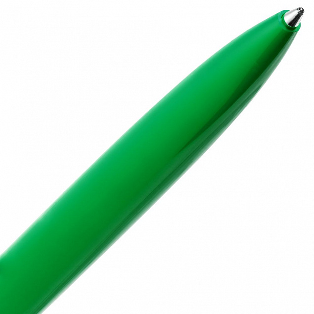 Ручка шариковая S Bella Extra, зеленая с логотипом в Нефтекамске заказать по выгодной цене в кибермаркете AvroraStore