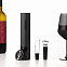 Набор для вина с электрическим штопором Sacramento, черный с логотипом в Нефтекамске заказать по выгодной цене в кибермаркете AvroraStore