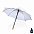 Автоматический зонт-трость с бамбуковой ручкой Impact из RPET AWARE™, 23" с логотипом в Нефтекамске заказать по выгодной цене в кибермаркете AvroraStore