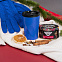 Подарочный набор LET IT JOY: перчатки сенсорные, термокружка, синий с логотипом в Нефтекамске заказать по выгодной цене в кибермаркете AvroraStore
