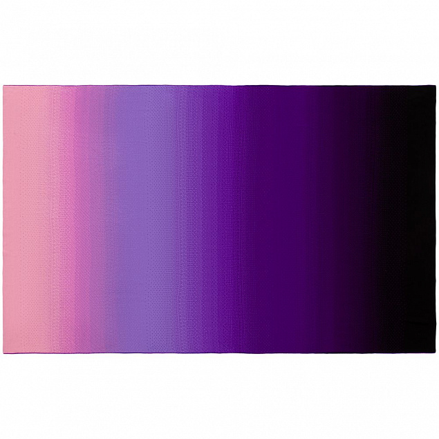 Плед Dreamshades, фиолетовый с черным с логотипом в Нефтекамске заказать по выгодной цене в кибермаркете AvroraStore