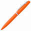 Ручка шариковая Bolt Soft Touch, оранжевая с логотипом в Нефтекамске заказать по выгодной цене в кибермаркете AvroraStore