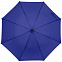 Зонт-трость с цветными спицами Bespoke, синий с логотипом в Нефтекамске заказать по выгодной цене в кибермаркете AvroraStore