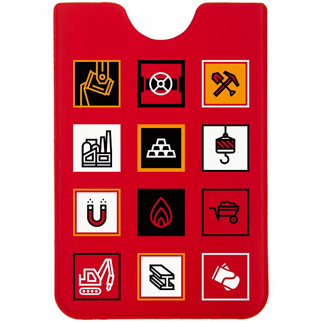 Чехол для карточки Industry, металлургия с логотипом в Нефтекамске заказать по выгодной цене в кибермаркете AvroraStore